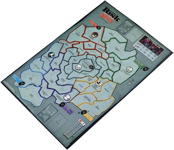 The Walking Dead Risk Board Game Mehrfarbig, Mehrfarbig