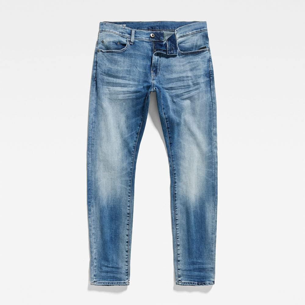 G-STAR Herren Revend FWD Skinny Jeans 38W / 36L Blau (Sun Faded Azurite D20071-c296-b471), 38W / 36L
