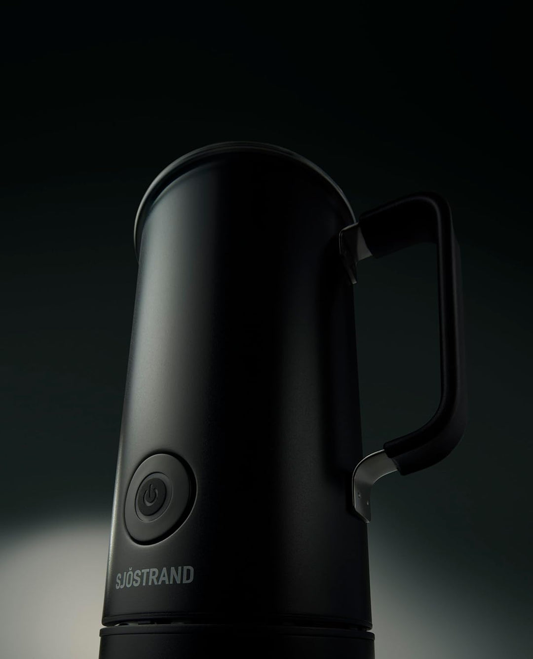 Sjöstrand Coffee Elektrischer Milchaufschäumer - Edelstahl, Für Heisse & Kalte Milch, Antihaftbeschi