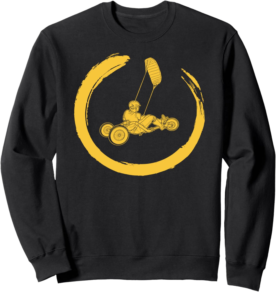 Strand-Kite Windracer Land-Kite Kite-Strandsegler Kite-Buggy Sweatshirt