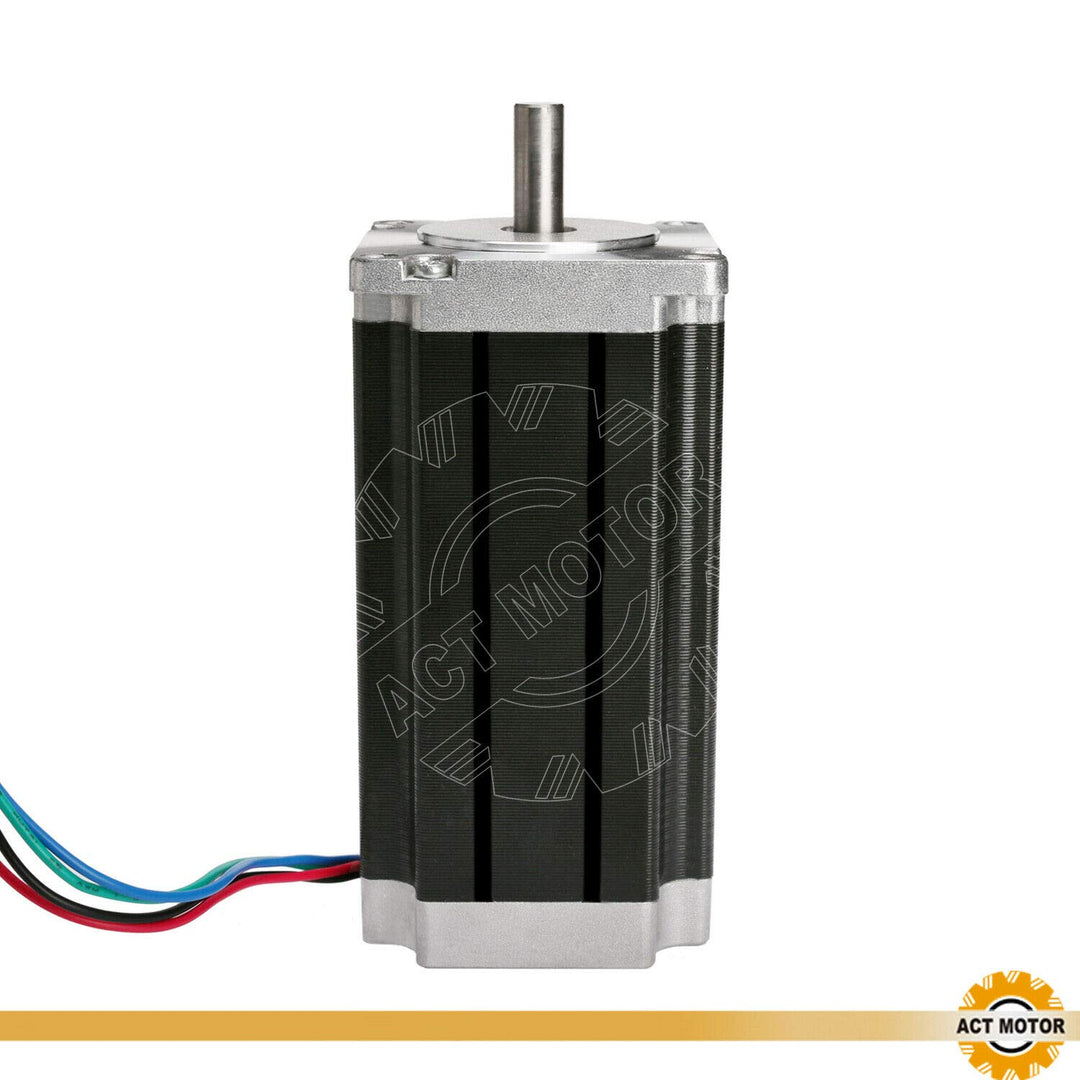 DE-SHIP FREE 1PC 23HS2430 Nema23 Schrittmotor 112mm 2.8Nm (425oz-in) 3A round Shaft Φ8mm Bipolar 1.8