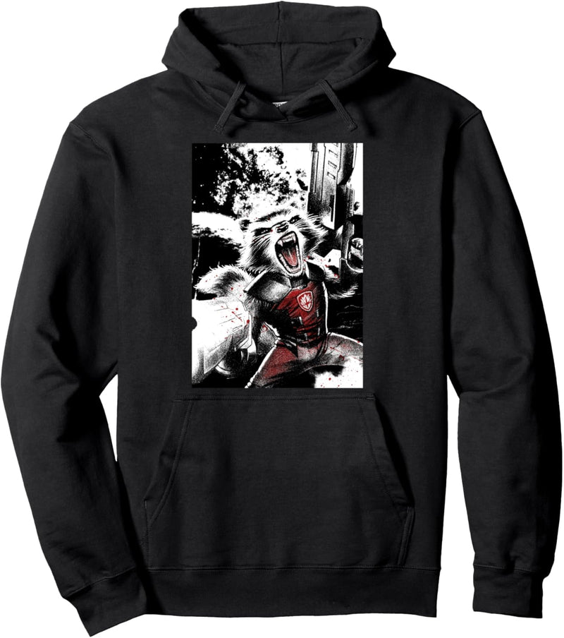 Marvel Rocket Guardians of the Galaxy Roar Pullover Hoodie