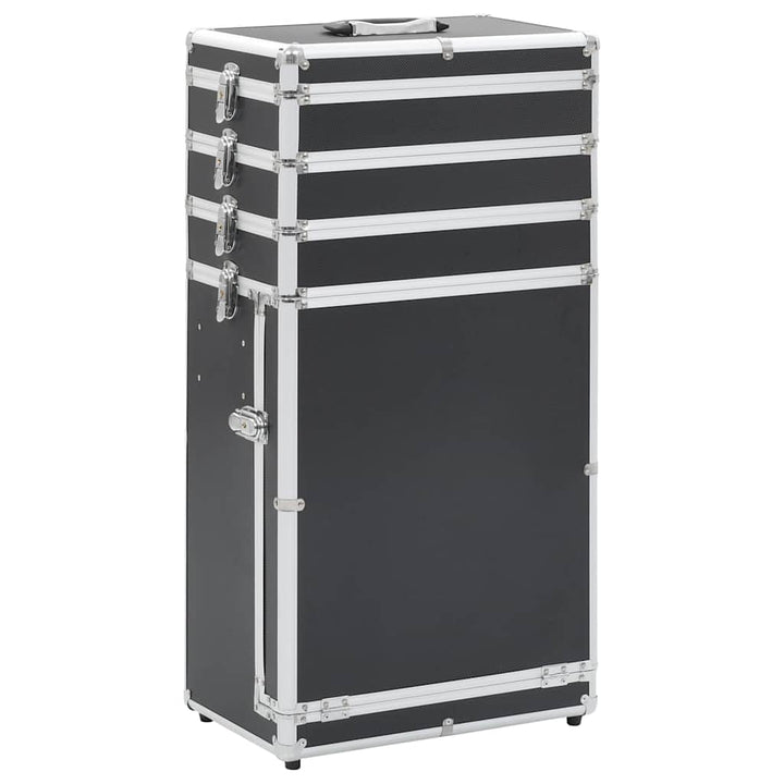 vidaXL Kosmetikkoffer mit 4 Etagen Schublade Beauty Case Schminkkoffer Friseurkoffer Schmuckkoffer T