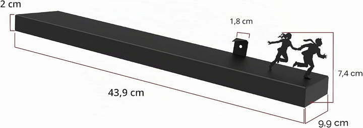 Schwebender Regal Toilettenpapierhalter – Toiletenpapierrollenhalter Wandhalterung für Papierrollen