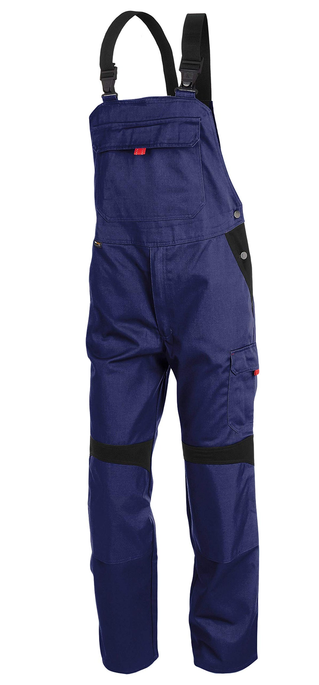 KÜBLER Workwear KÜBLER INNO Plus Arbeitslatzhose blau, Grösse 48, Herren-Arbeitslatzhose aus Mischge
