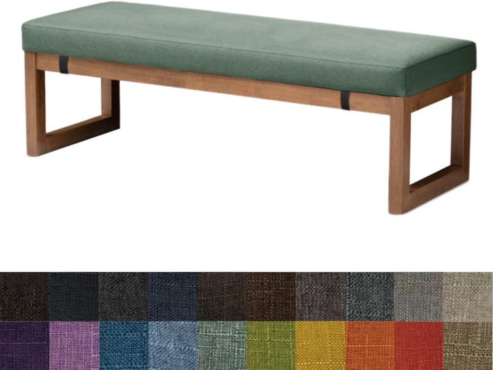 Kimgull Bankauflage Sitzkissen, Bequeme Waschbare Rutschfestes Sitzkissen für Gartenbank Schaukel, T