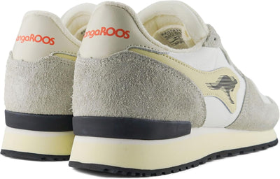 KangaROOS Unisex Aussie Mono Sneaker 38 EU Cream White, 38 EU Cream White