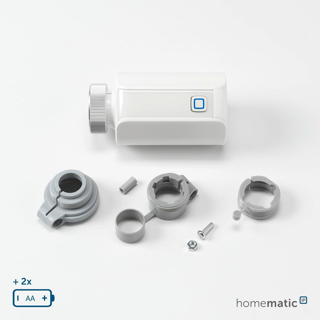 Homematic IP Smart Home Heizkörperthermostat – Evo, digitaler Thermostat Heizung, Heizungsthermostat