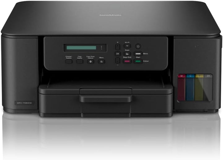 Brother DCP-T580DW 3-in-1 drahtloser Tintentankdrucker (Drucken, Scannen, Kopieren)