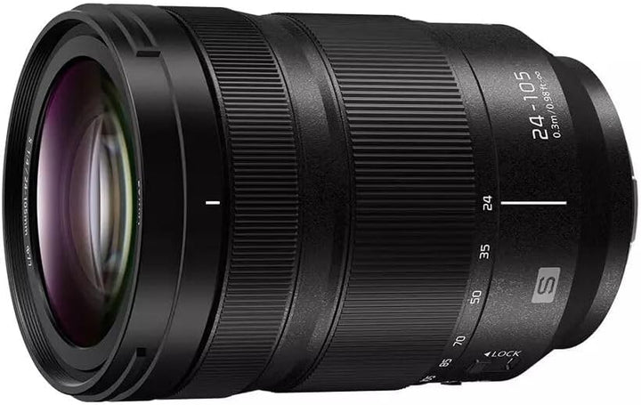 Panasonic S-R24105E LUMIX S Standardzoom Objektiv (24-105 mm, Makro, L-Mount Objektiv, F4.0, O.I.S,