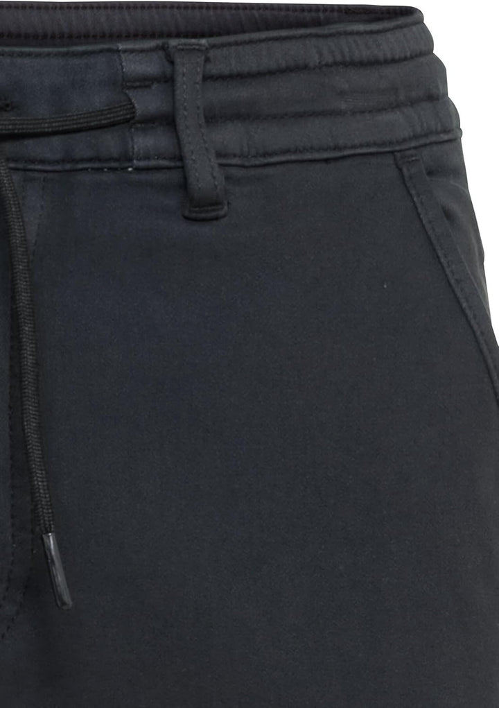 camel active Herren Tapered Fit Cargo Hose 38W / 30L Schwarz, 38W / 30L Schwarz