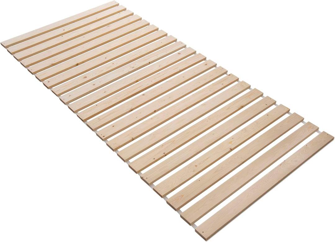 Betten-ABC Madera Natura XXL Rollrost, Massives Fichtenholz (Grösse: 90 x 200 cm, 21 Leisten), 90 x