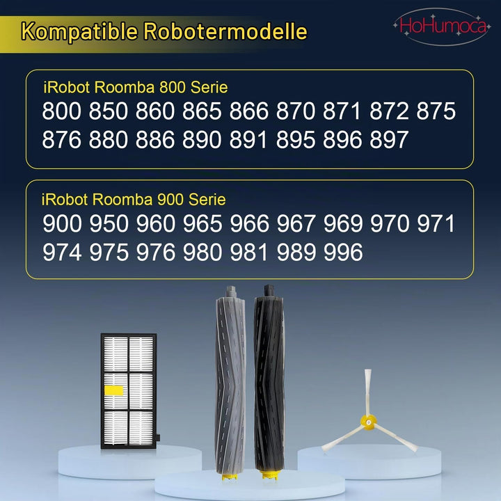 Ersatzteile für iRobot Roomba 800 900 Serie 850 860 865 866 870 871 872 875 876 880 886 890 891 895
