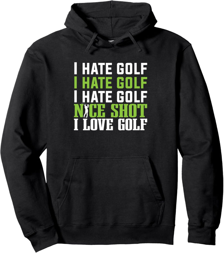 Golfbälle Nice Shot I Love Golf Golfer Golf Player Pullover Hoodie