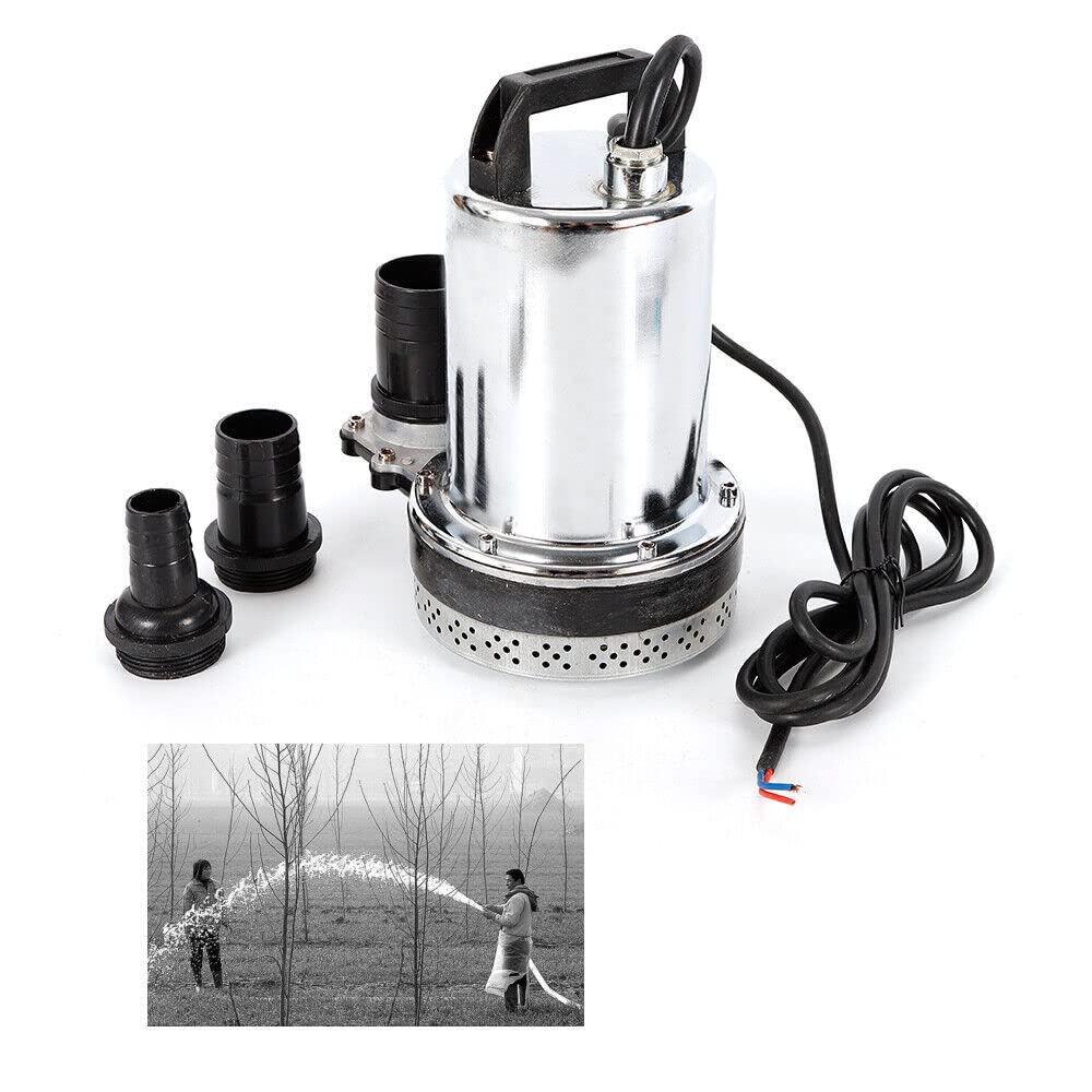 6000L/H Wasserpumpe DC Tauchpumpe Für Schmutzwasser Fäkalienpumpe Schmutzwasserpumpe Edelstahl-Pumpe