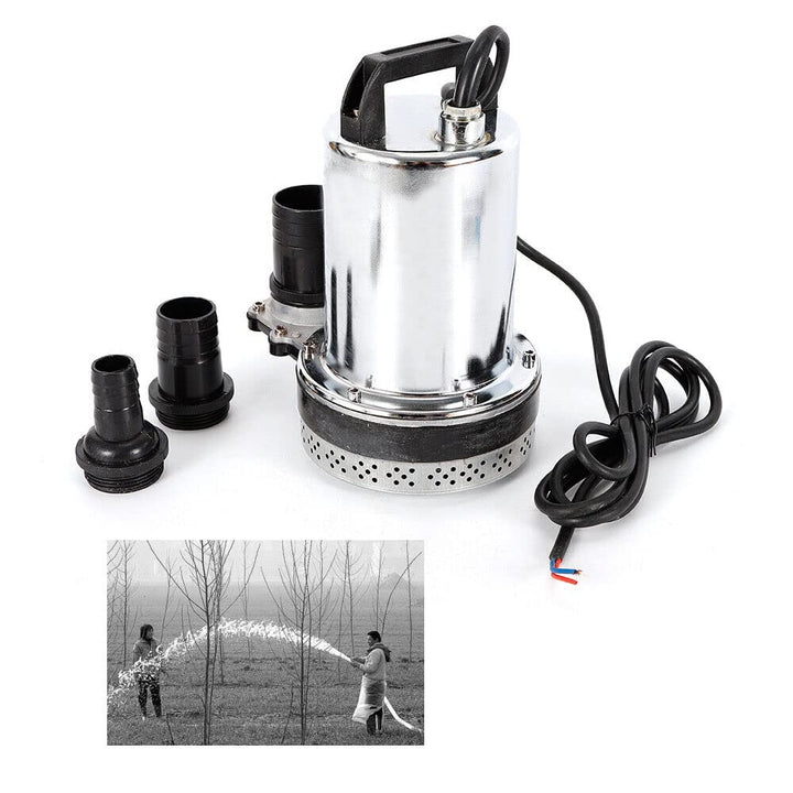 6000L/H Wasserpumpe DC Tauchpumpe Für Schmutzwasser Fäkalienpumpe Schmutzwasserpumpe Edelstahl-Pumpe