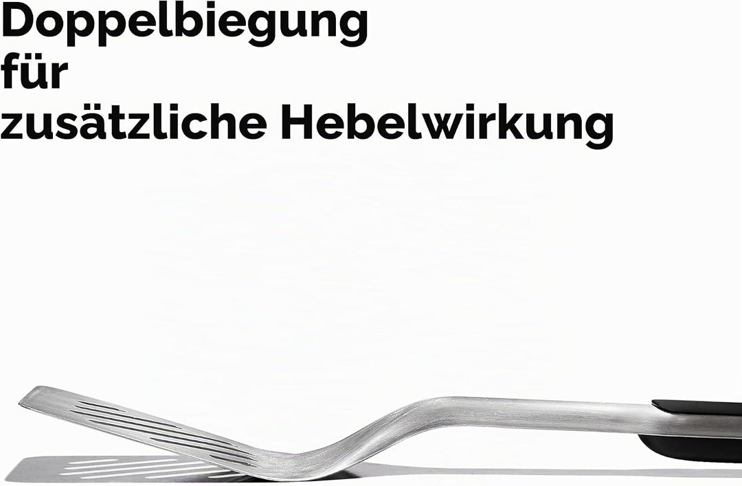 OXO Good Grips Grillwender, 41 cm – spülmaschinenfester Pfannenheber aus Edelstahl – für Burger und