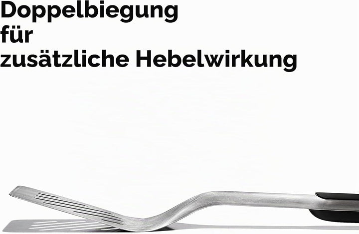 OXO Good Grips Grillwender, 41 cm – spülmaschinenfester Pfannenheber aus Edelstahl – für Burger und
