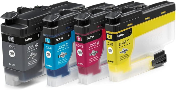 Brother LC-426BK/LC-426C/LC-426M/LC-426Y Inkjet Cartridges, Black/Cyan/Magenta/Yellow,Multi-Pack, St