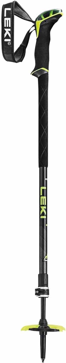 LEKI Sherpa FX Carbon Strong Skistöcke 150 black-neonyellow-dk anthracite, 150 black-neonyellow-dk a