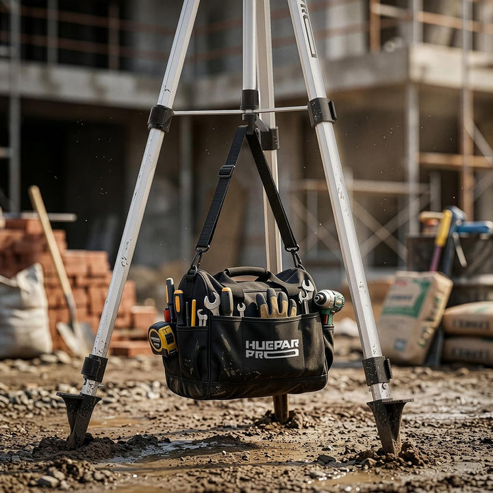Huepar Pro Hochleistungs Stativ für Laser, 250cm Tripod, Gewinde:1/4”&amp; 5/8" | Innen- und Aussenberei