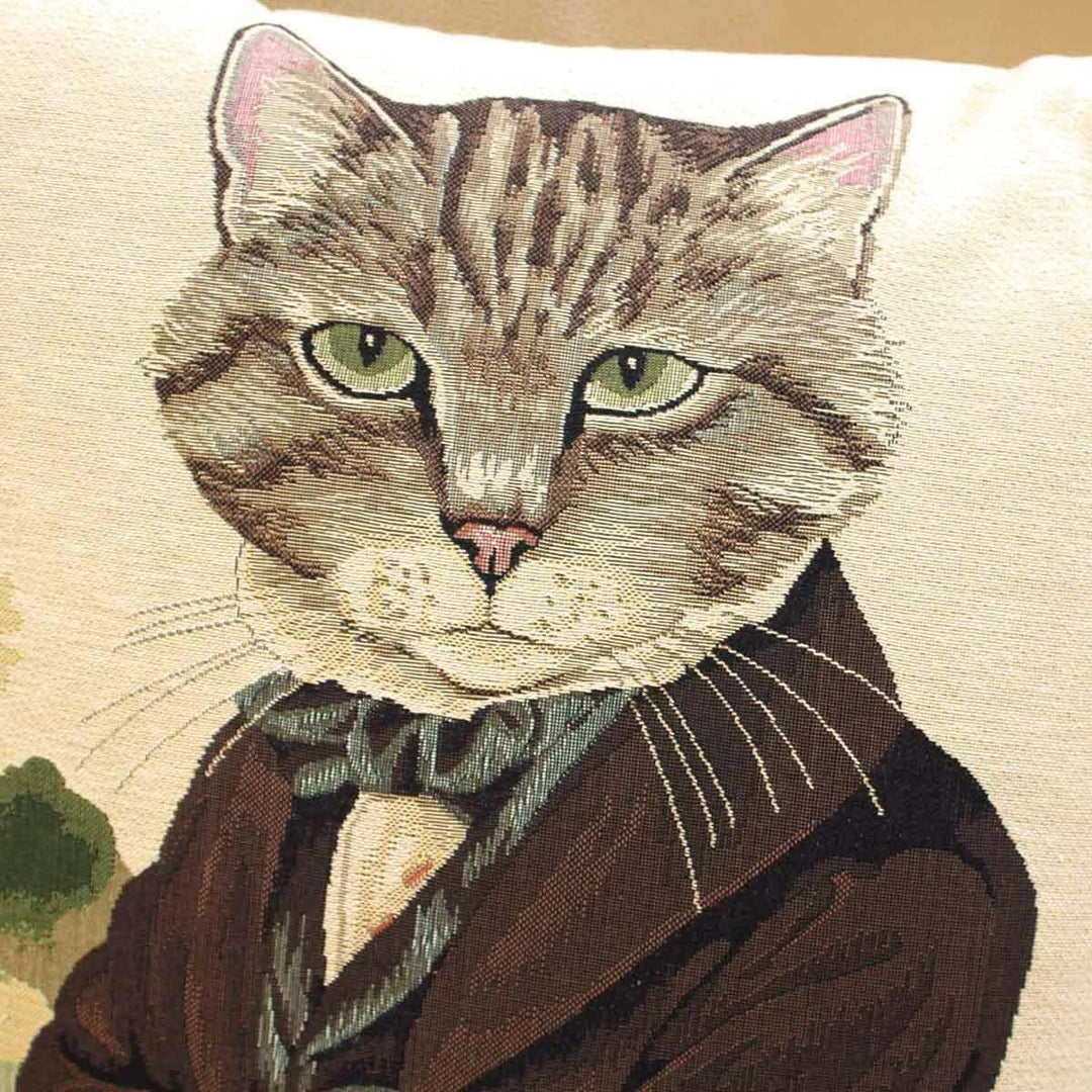 Mars & More gobelin Kissen Katze GRAF 45x45cm