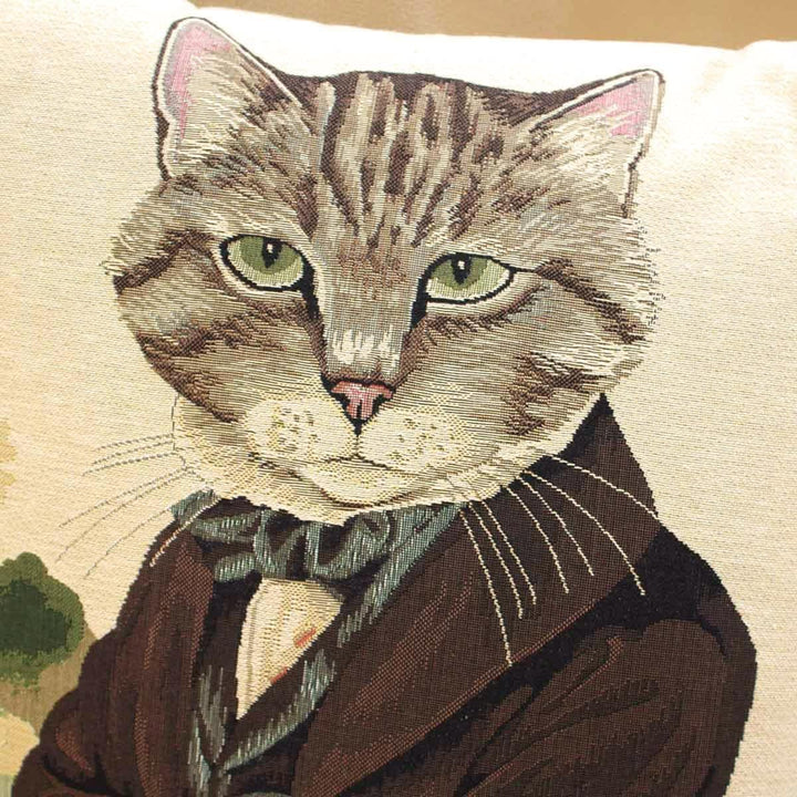 Mars & More gobelin Kissen Katze GRAF 45x45cm