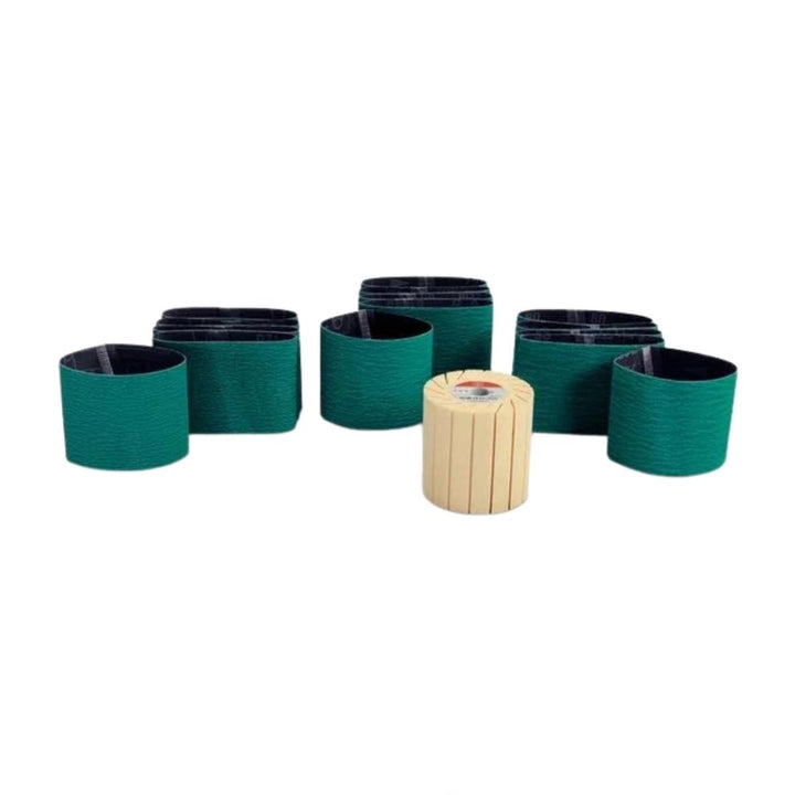 FEIN 63806192020 Edelstahlset Edelstahl-Set Schleifen Fläche, Orange