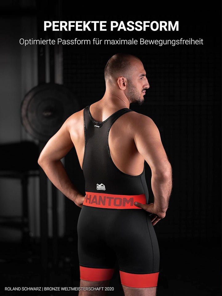 Phantom Athletics Ringertrikot Storm - Wrestling Ringeranzug Herren 3XL Storm Set, 3XL Storm Set