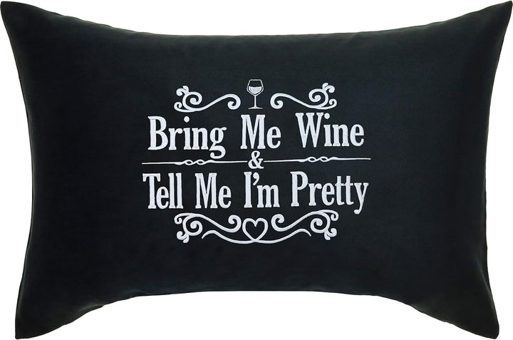 EXPRESS-STICKEREI Lustiges Kissen Dekoration Dekokissen mit Füllung Zierkissen Sofakissen | 40x60cm