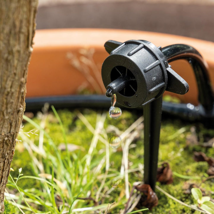 Esotec Solar Bewässerungscomputer Waterdrops Professional, Bewässerungssystem, Tröpfchenbewässerung,