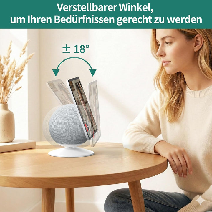 HomeMount Verstellbarer Ständer für Show 11 & Show 8 (Version 2025) – Tisch Display-Halter mit Neigu