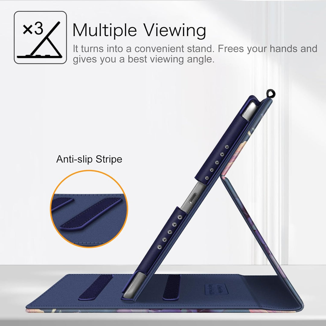 Fintie Hülle für iPad 9.7 Zoll 2018 2017 / iPad Air 2 / iPad Air - [Eckenschutz] Multi-Winkel Betrac