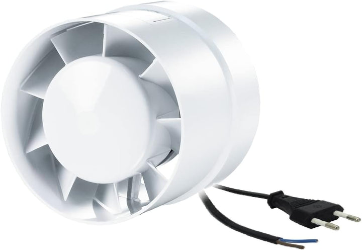 HYDROPLANETE Belüftungsset, 100 mm, für Growbox mit Absaugvorrichtung 190 m³/h und Aktivkohlefilter