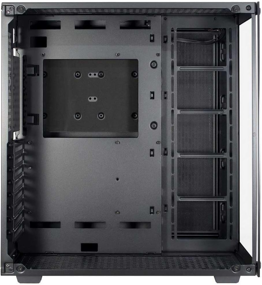 Inter-Tech C-701 Panorama ATX Gehäuse, Tempered Glass, Schwarz, 88881327