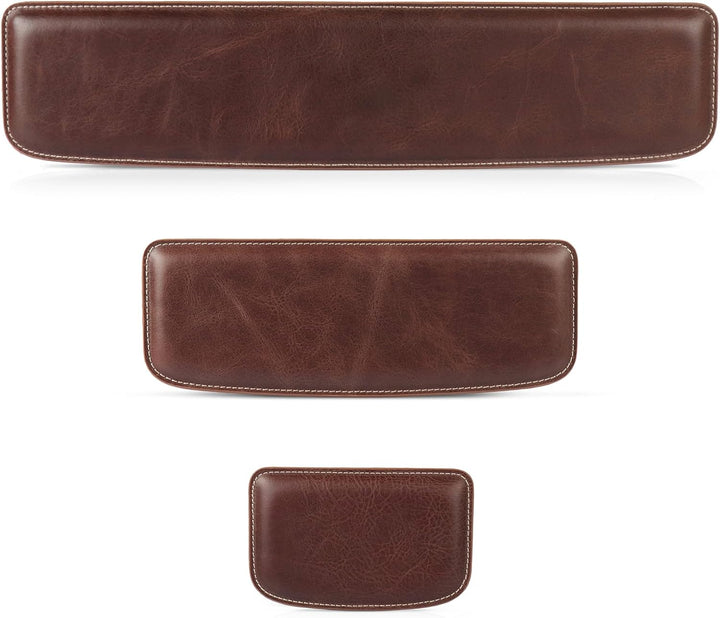 Londo Echtes Leder Tastaturpad - Premium Ergonomische Unterstützung für Komfortables Tippen bei der