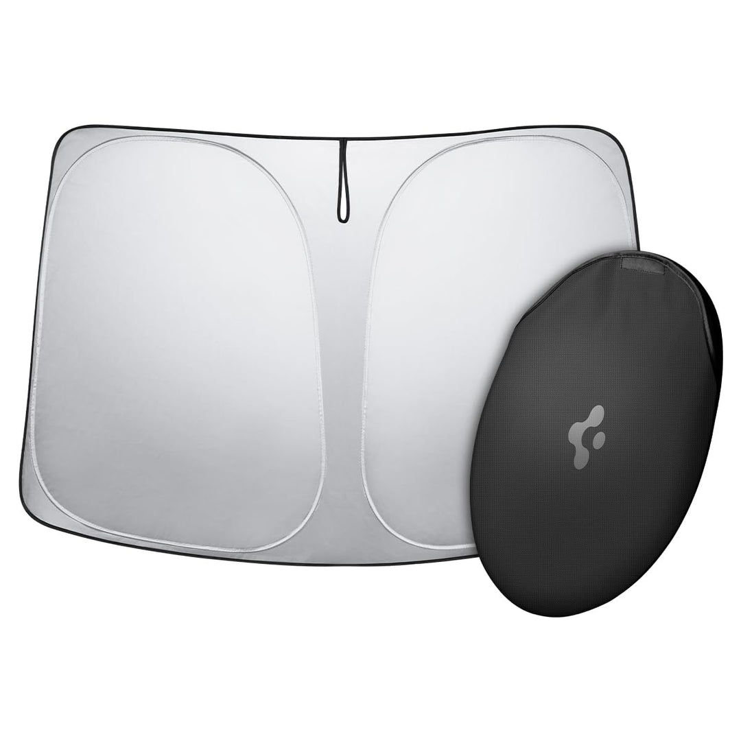 Spigen Tesla Model 3 2021 - Highland 2024 Model Y Auto Sonnenschutz, Frontscheibe Sonnenschutz, UV-S