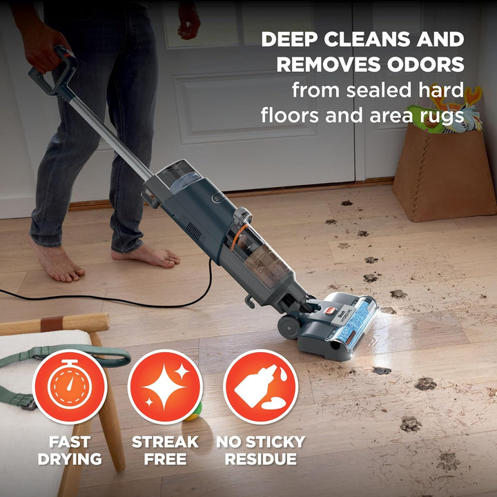 Shark WD161 HydroVac MessMaster Nass- und Trockensauger mit Kabel, 3-in-1-Multiflächen-Staubsauger u