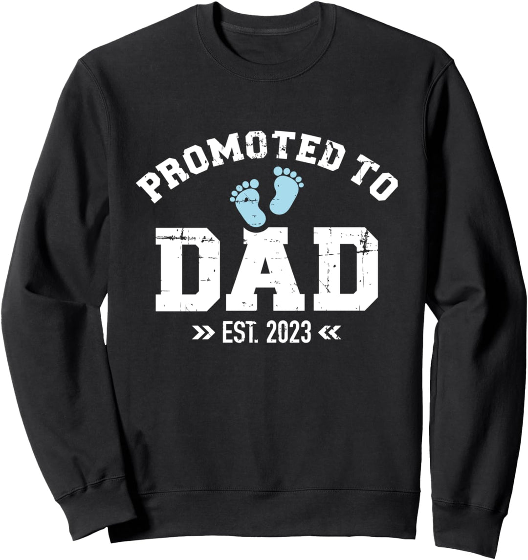 Beförderung an Papa 2023 Schwangerschaft Ankündigung Sweatshirt