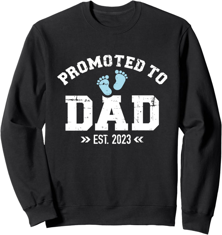 Beförderung an Papa 2023 Schwangerschaft Ankündigung Sweatshirt