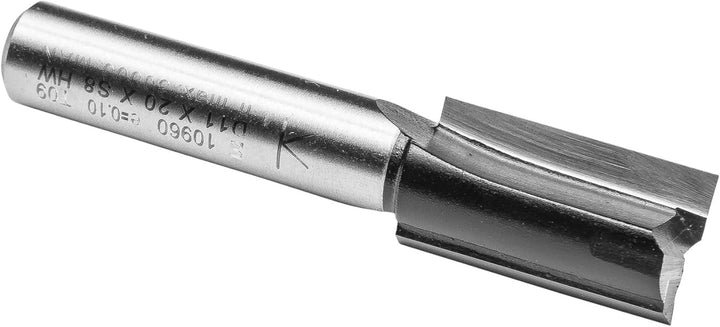 ENT 10960 Nutfräser HW, Schaft (S) 8 mm, Durchmesser (D) 11 mm, NL 20 mm, SL 32 mm, GL 52 mm, mit Ha