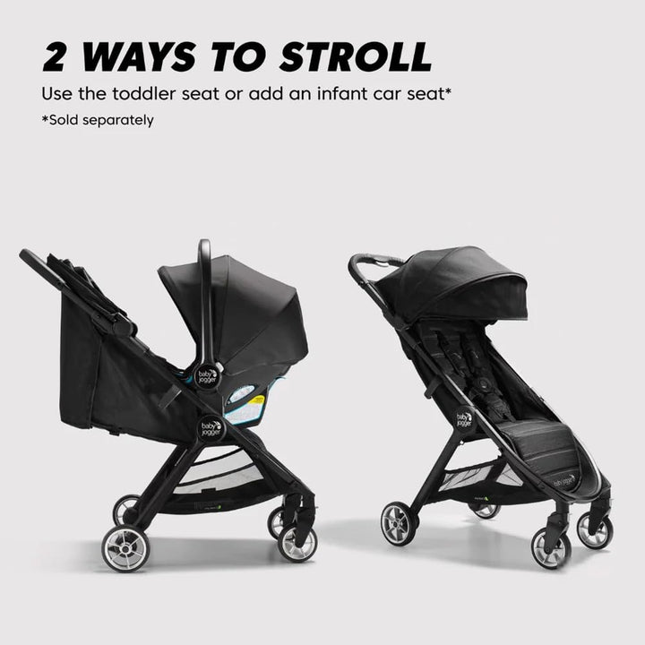 Baby Jogger City Tour 2 Reisebuggy | Kleiner, leichter und kompakter Buggy mit Einhandfalt | Everett