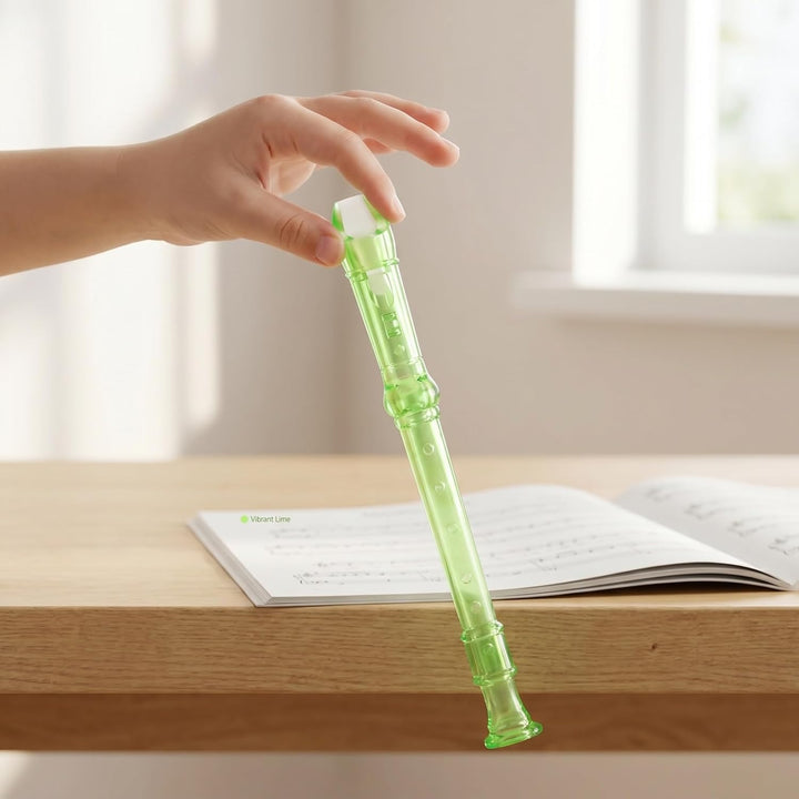 Toyvian Mini Klarinette 8 Stück Kunststoff Flöten 6 Loch Recorder Musikinstrument Für Kinder Anfänge