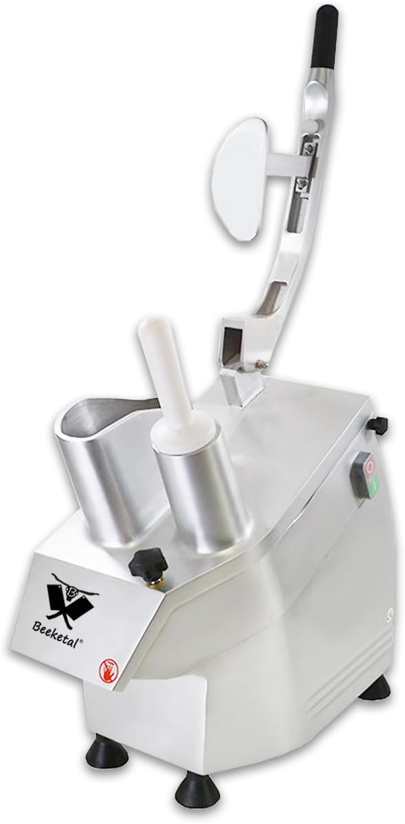 Beeketal 'GS750' Profi Gastro Gemüseschneider elektrisch (ca. 240kg/h Durchsatz), Gemüseschneidemasc