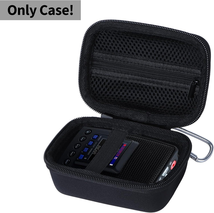Hart Schutz Hülle Etui Tasche für Zoom H2n /H2essential Handy Recorder Schwarz Etui für H2n / H2esse