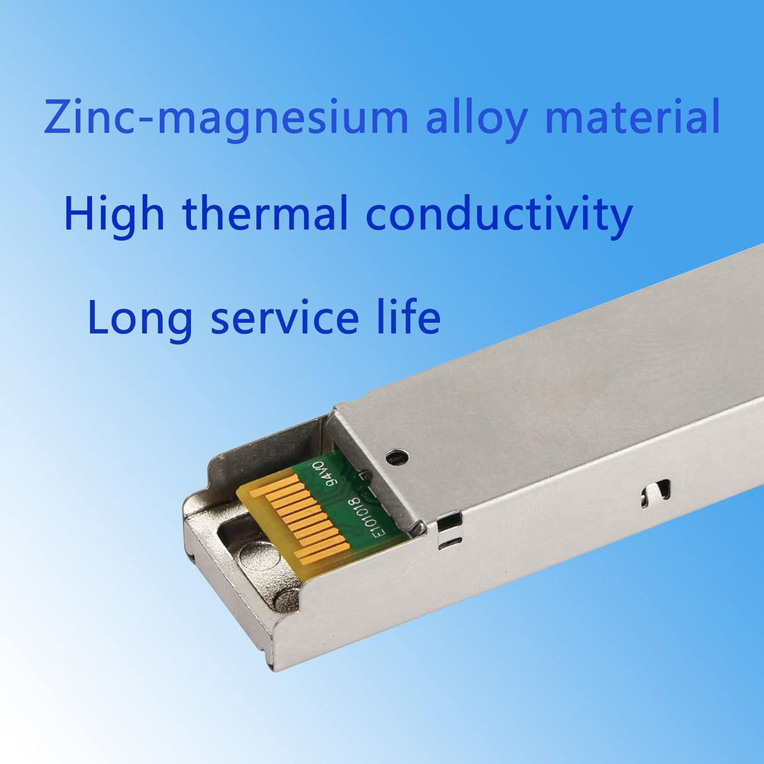 CERRXIAN 1.25G Single Mode BIDI SFP SC Modul Glasfaser-Transceiver, SFP-WDM-SM, 3KM SC Tx1550nm/Rx13