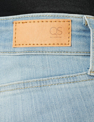 Q/S by s.Oliver Damen Jeans-Hose, Sadie Skinny 32W / 30L Blau, 32W / 30L Blau