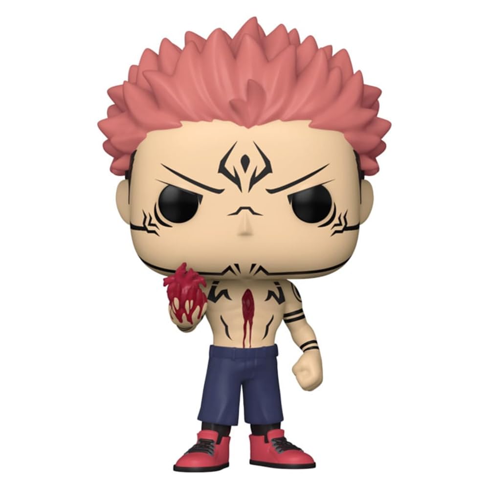 Funko Jujutsu Kaisen POP & Buddy! Animation Vinyl-Figur Sukuna mit Herz 9 cm