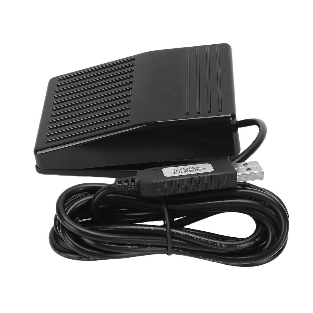 Zunate USB -Fuss -Pedalschalter, Vollständig Versiegelter Wasser -Proof -Fuss -Pedal -Controller, US