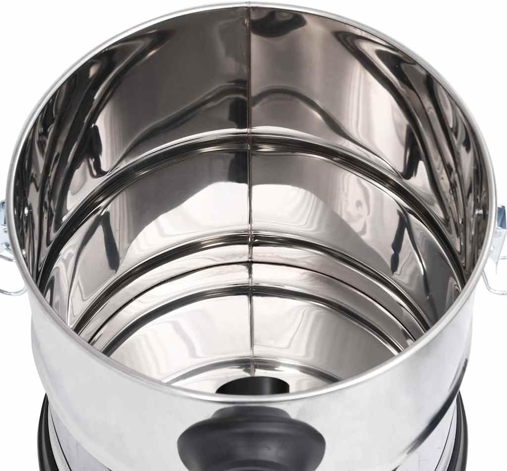 vidaXL Aschesauger mit HEPA-Filter Aluminium-Rohr Kaminsauger Heisssauger Grill Sauger Ofensauger Fe